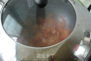 香葱干煸虾的做法步骤：4
