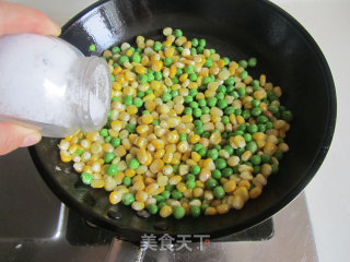 核桃青豆玉米的做法步骤：7