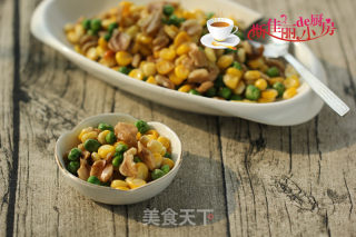 核桃青豆玉米的做法步骤：9