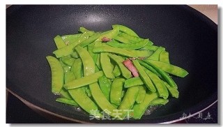 炒豌豆荚的做法步骤：5