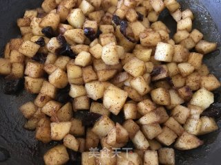 肉桂苹果甜披萨的做法步骤：17