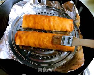 熏豆腐皮肉卷的做法步骤：9