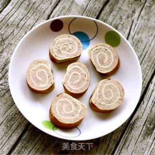 熏豆腐皮肉卷的做法步骤：10