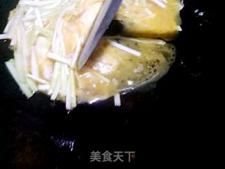 韭菜黄煎鸡蛋的做法步骤：5