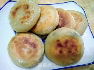 香葱猪肉馅饼的做法步骤：10