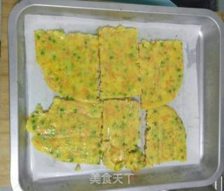 烤箱简易奶香煎饼的做法步骤：2