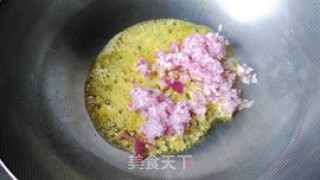 香肠豆瓣菜饭的做法步骤：5