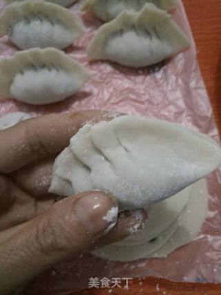 茴香韭菜肉饺子的做法步骤：7