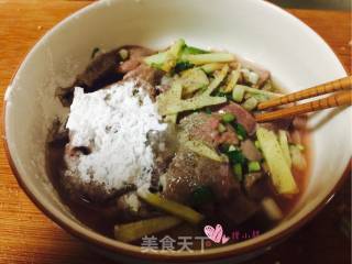 蒜苗炒猪肝的做法步骤：6