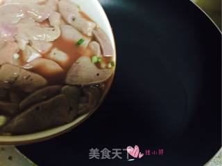 蒜苗炒猪肝的做法步骤：8