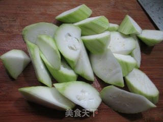 羊尾笋夜开花筒骨汤的做法步骤：3