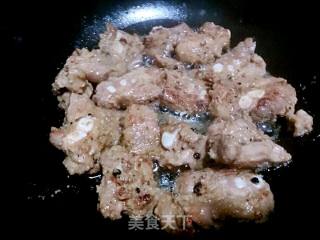 芒果香煎脆骨肉排的做法步骤：4