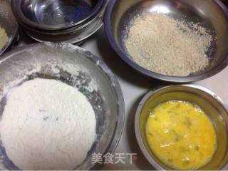 炸鱿鱼须的做法步骤：2
