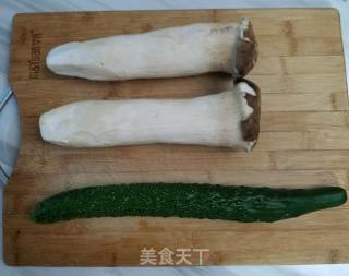 香煎杏鲍菇的做法步骤：1
