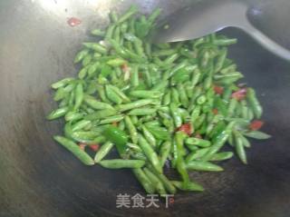 祖传～～炒豆角的做法步骤：4