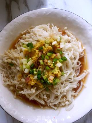 凉拌金针菇的做法步骤：6
