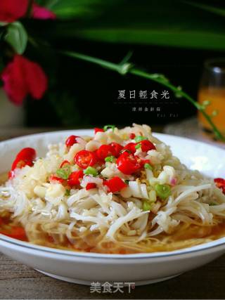 凉拌金针菇的做法步骤：10