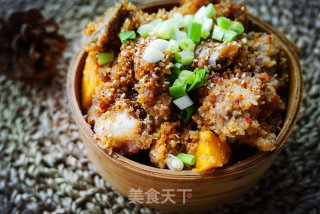 粉蒸排骨的做法步骤：6