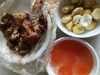 栗子蛋黄肉粽的做法步骤：3