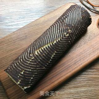 木柴蛋糕卷的做法步骤：27
