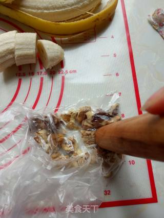巧克力香蕉墩的做法步骤：3