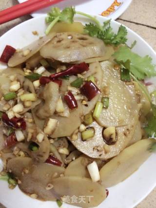 凉拌土豆藕片的做法步骤：4