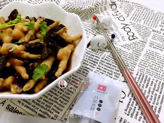木耳蒸鸡脚的做法步骤：12
