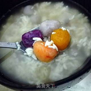 自制Q弹芋圆的做法步骤：9