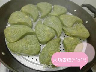 新式广式糕点—青汁桃粿的做法步骤：5