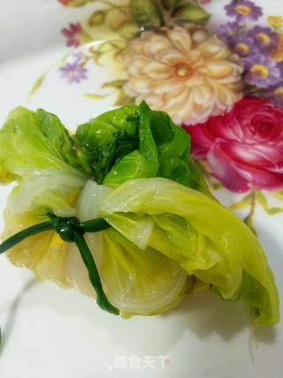 炒饭翡翠包的做法步骤：12