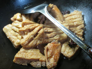 兰花豆腐干烧中翅的做法步骤：11