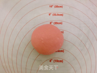 情人结砂糖面包的做法步骤：6