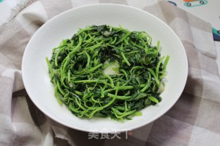 十分钟搞定的快手菜——小炒苋菜的做法步骤：8