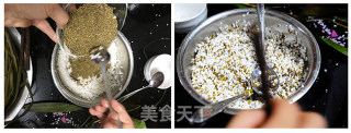 浓情端阳传情苦荞豆沙粽飘香万里的做法步骤：4