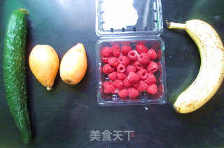 彩虹水果拼盘的做法步骤：1