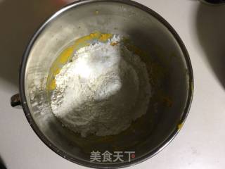 南瓜麻香花环面包的做法步骤：3