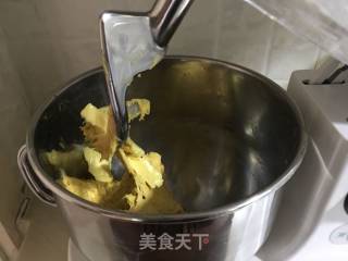 南瓜麻香花环面包的做法步骤：5