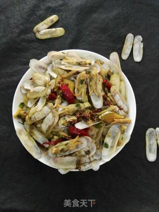 蚝油蛏子的做法步骤：8