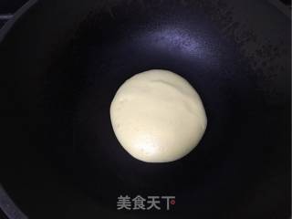 舒芙蕾松饼佐榴莲牛奶白酱的做法步骤：8