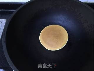 舒芙蕾松饼佐榴莲牛奶白酱的做法步骤：9