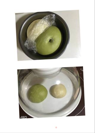 抹茶蔓越莓吐司的做法步骤：6