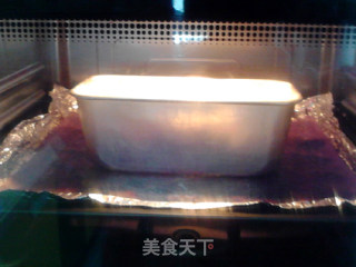 蔓越莓燕麦蜂蜜无粉菠萝蜜核蛋糕的做法步骤：11