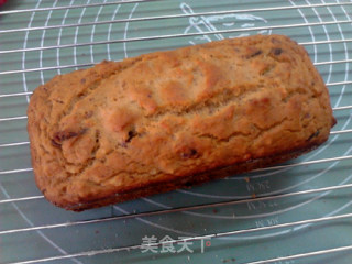 蔓越莓燕麦蜂蜜无粉菠萝蜜核蛋糕的做法步骤：13