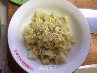 芝士海鲜木瓜船的做法步骤：3