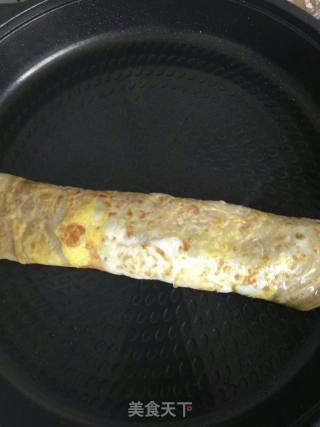 鸡蛋煎饼的做法步骤：8