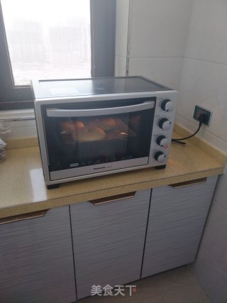 南瓜二明治面包的做法步骤：12