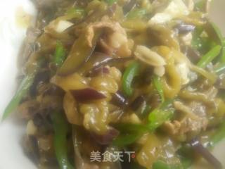 尖椒炒茄子的做法步骤：9