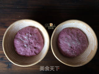 无花果紫薯欧包的做法步骤：5