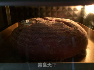 无花果紫薯欧包的做法步骤：7