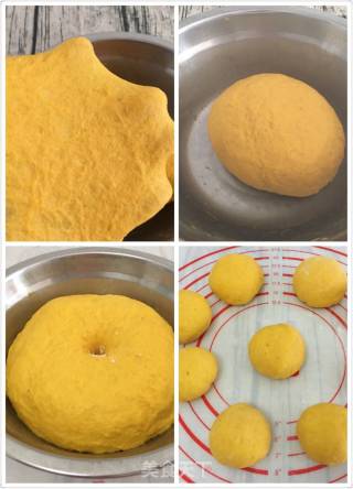 太阳花胡萝卜面包的做法步骤：4